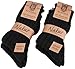 Produktbild BRUBAKER 4 Paar Alpaka Socken mit Alpakawolle - Wintersocken Set für Damen und Herren - Schwarz - Größe 43-46