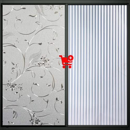 # Niviy Static Cling + Stripe Pattern # Window Film 17.7 X 78.7 Inch #TOP18