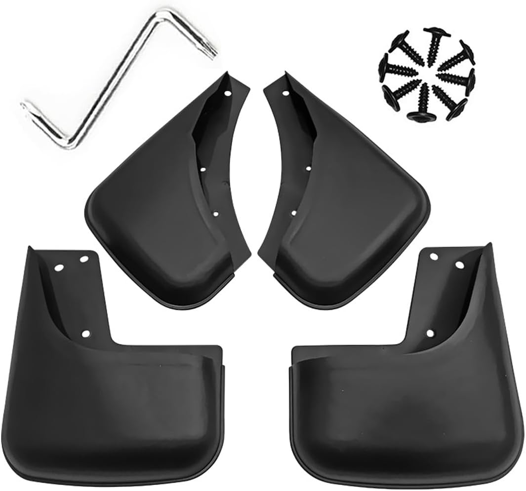 Mud Flaps Mud Guards Fit for 2020-2024 Volkswagen Passat R Line, Front & Rear Mud Splash Guards Accessories - 4 Pc, Black