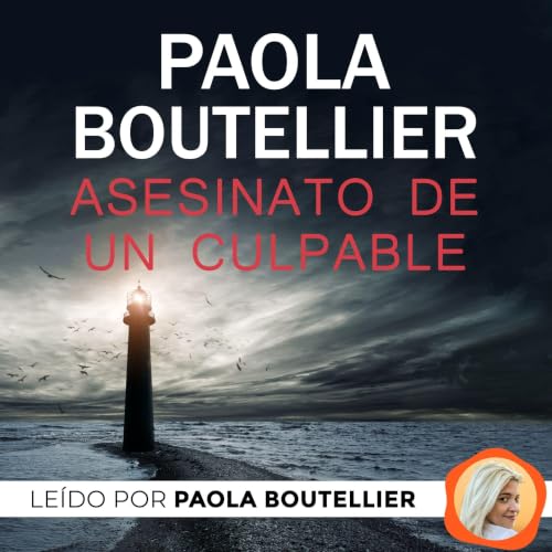 Diseño de la portada del título Asesinato de un culpable