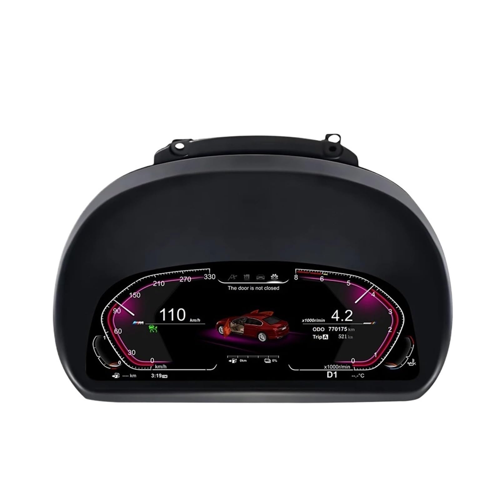 IPS 1920 * 720 11 pollici compatibile con BMW Serie 1 120i E81 E82 E87 E88 (2004-2011) tachimetro digitale quadro strumenti cruscotto auto