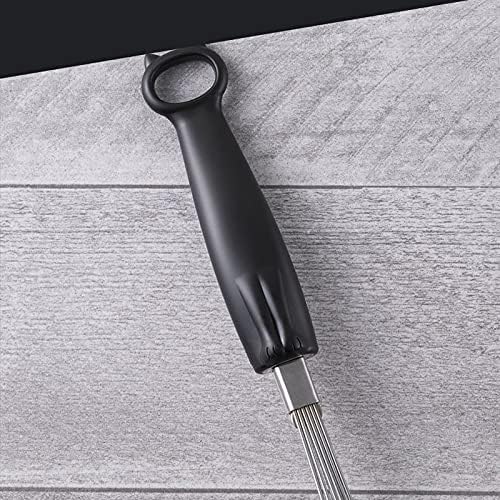 Whisks Small Wire Whisk for Home with Stainless Steel with Resin Handle and Cat-shaped Hanging Hole