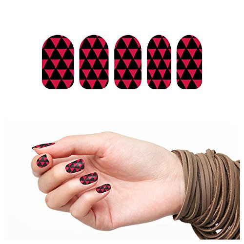 Tattify Geometric Nail Wraps - Repetition (Set of 22)