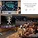 Projector Screen with Stand 120 inch 16:9 HD 4K Outdoor Indoor Projection Screen for Home Theater 3D Fast-Folding Projector Screen with Stand Legs and Carry Bag Projection Movie Wrinkle-Free