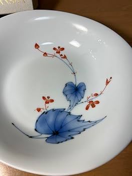 Amazon | 730 香蘭社 相思花 ペア楕円深皿 管理.KT | ノー