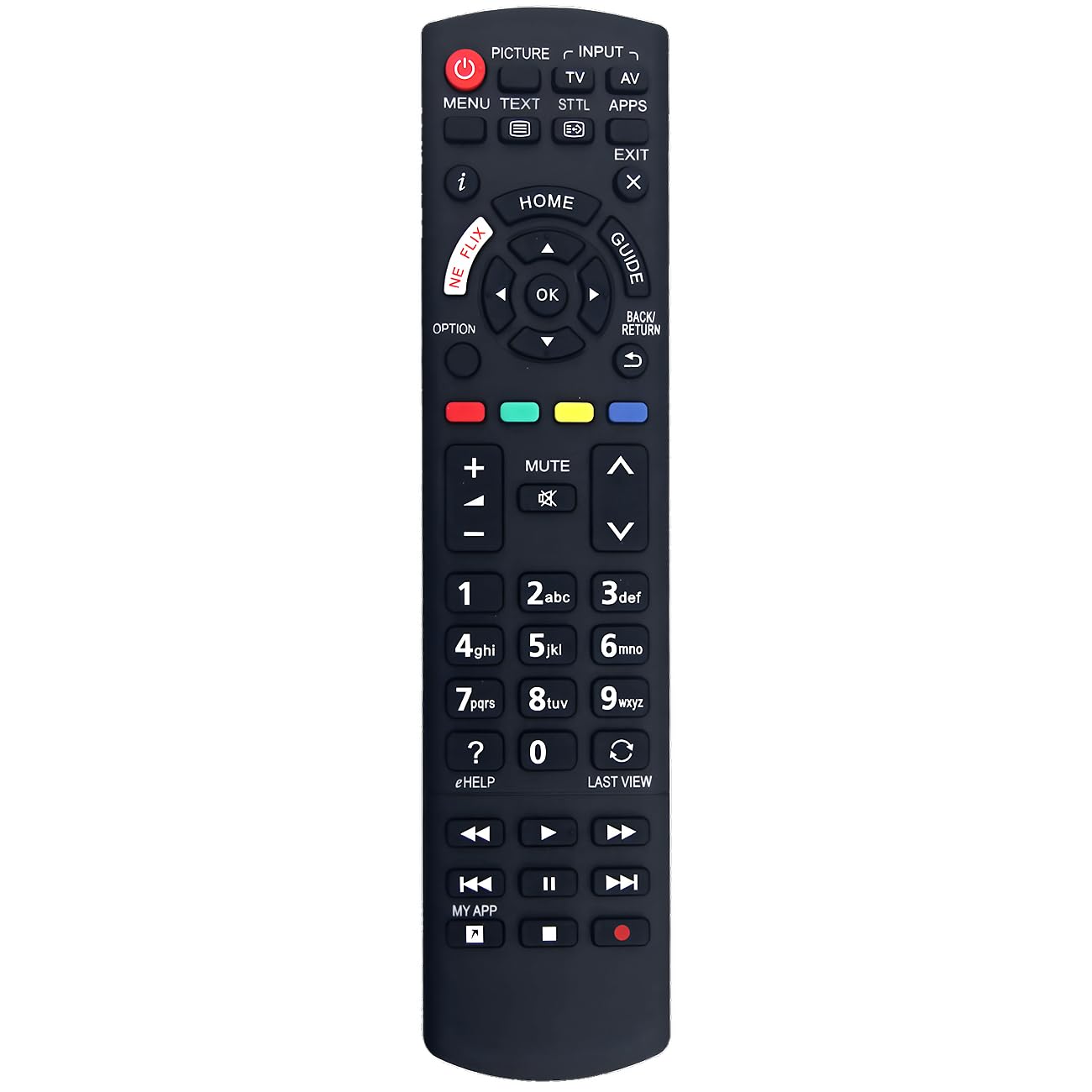 Telecomando universale Re-Flix Easy Ready adatto per Panasonic TX-49JXW604 Telecomando universale Re-Flix Easy Ready adatto per Panasonic TX-49JXW604