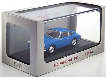 Amazon | アトラス 1/43 ポルシェ 901 1964 ブルー 