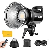 Godox SL-60W SL60W Daylight Led Video Light, 5600K Bright Studio Led Light, CRI95+Qa90,Wirelessly Adjust Brightness,Bowens Mount LED Continuous Light for Video Recording Wedding Outdoor Photography