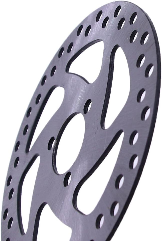 Motorcycle Sprocket Replacement Front/Rear Disc Brake Rotor Motorcycle Brake Disc 139mm 29mm Hole Fit For 47cc 49cc 2 Stroke Pocket Bike Mini Dirt Bike ATV Quad Gas Electric Scooter