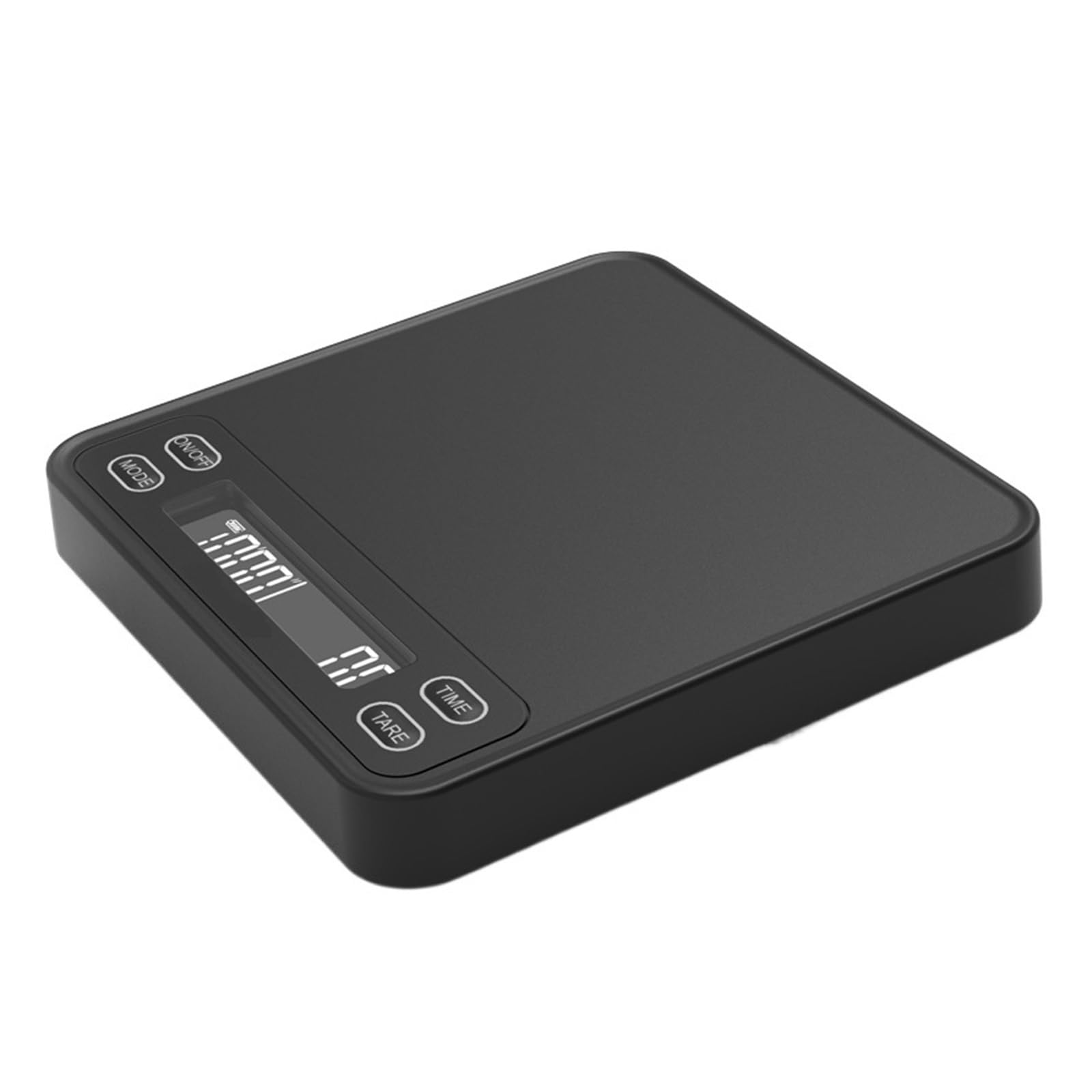 2 kg Mini kieszonkowa inteligentna elektroniczna waga kuchenna LED z timerem(Jedna inteligentna skala kolorów3