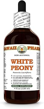 Hawaii Pharm White Peony Root Alcohol-Free Extract, 4 fl oz