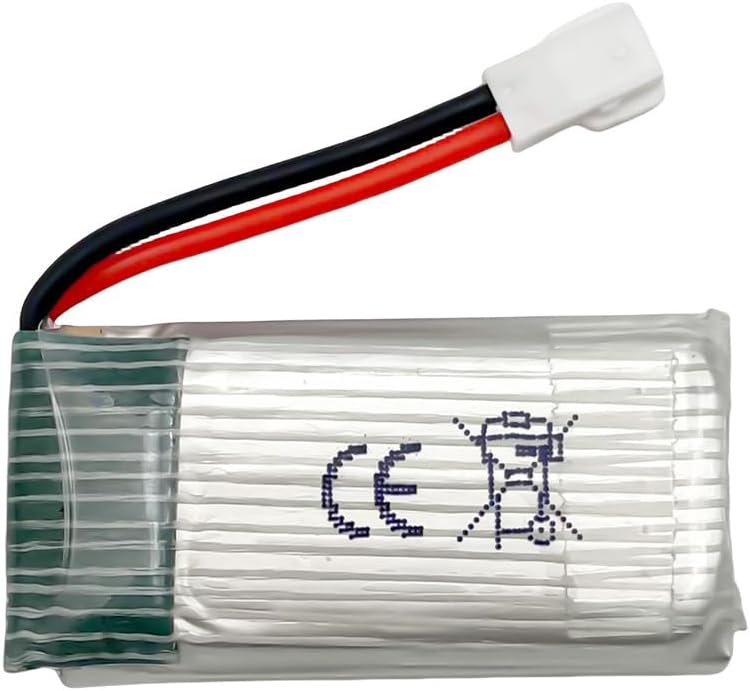 3.7V 400mAh Lipo Battery with Molex Plug for RC Planes Mini Drone Quadcopter Aircraft Models Battery with 5-in-1 Charger (5PCS)