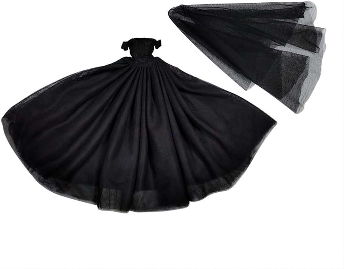 3Pcs Handmade Clothes Vintage Dress for 29cm Doll Wedding Noble Party Dresses Gown Outfit Costume Suit for 11.5 inch Dolls