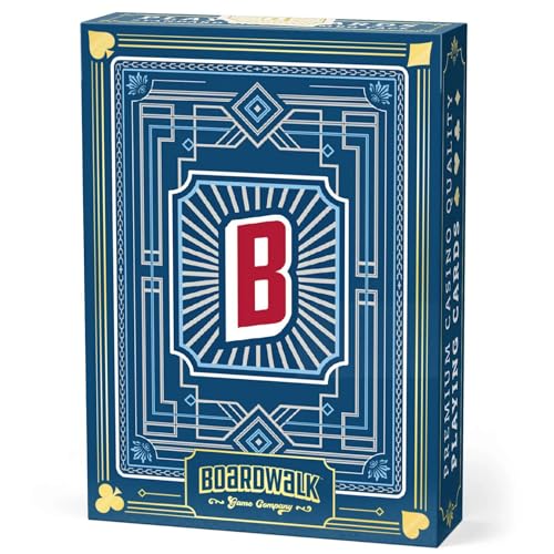 Baraja de naipes Boardwalk diseño Art Deco