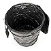 Camco Pop-Up Utility Container | Features Heavy Duty Liner & Zipper Close Lid | Holds 30-Gallon Kitchen-Size Trash Bags | Stands 2-Ft Tall & Collapses for RV Storage and Organization (42893)