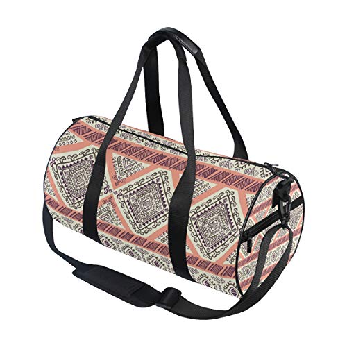 Mochila esportiva listrada geométrica listrada para academia