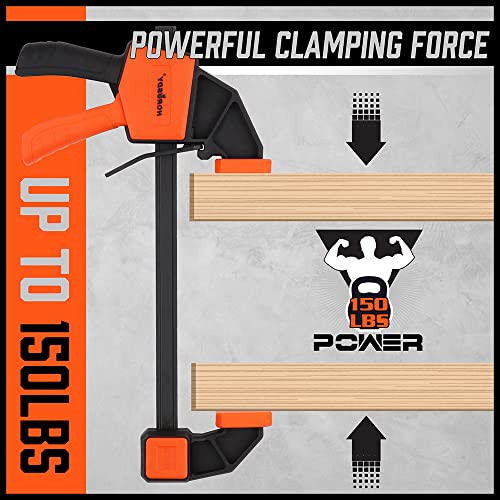 image for HORUSDY 8-Pack Bar Clamps for Woodworking, 12