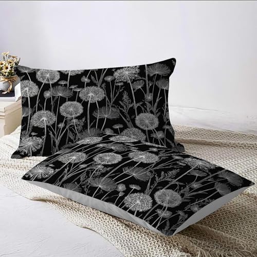Housse de couette 200x200cm parure de lit blanc imprimé 3D