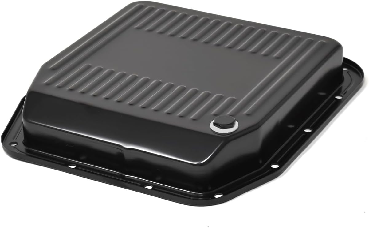 Transmission Pan 5.0L AOD Black For 1987-1993 Ford Mustang
