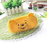 sehr sicher Cartoon Tier Plüsch Bleistiftbeutel Mädchen Kosmetiktasche Schöne Stift Box Plüsch Schreibwaren Tasche Kinder Federmäppchen 1 Stück Bär