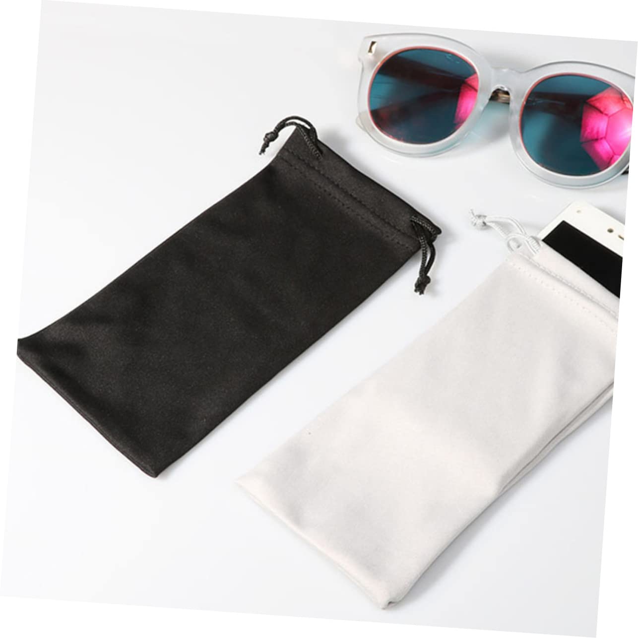 HANABASS 150stücke Ski Und Sonnenbrillen Aufbewahrungstaschen Leicht Und Tragbar Mit Kordelzug Für Outdoor-aktivitäten Schutz Vor Kratzern Und