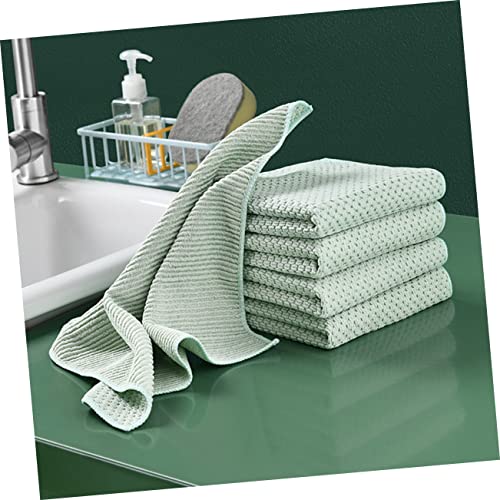 CLISPEED 10 Pcs pano de cozinha panos de limpeza reutilizáveis panos de mesa toalhas purificador pan