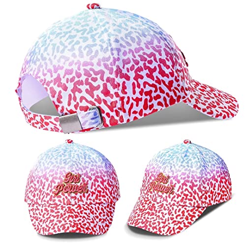 Girls Baseball Cap Kids Sun Hat Trucker Hat Adjustable Baseball Hat Beach Hat For Girls' Accessories Pink Leopard #TOP1