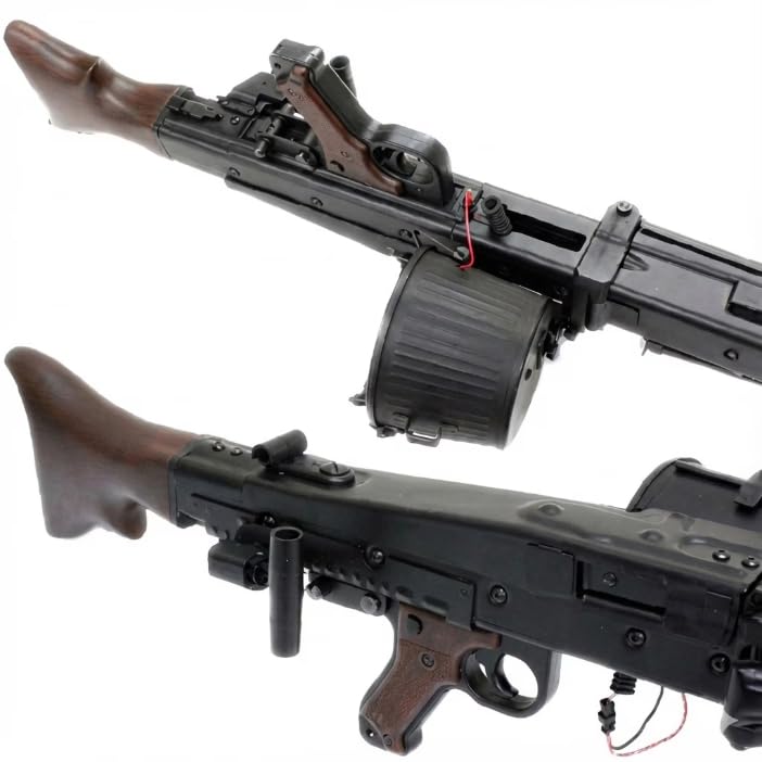 Amazon.co.jp: S&T MG42 フルメタル電動ガン リアルウッド(ファイヤー