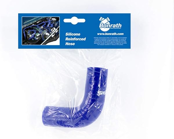 Bonrath Durite Silicone coudée 90 degré - Longueur: 50mm - Ø19mm, Blue - 3