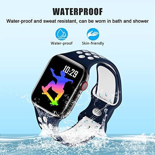 DigiHero Sport Straps Compatible with Apple Watch Straps 44mm 46mm 42mm 40mm 45mm 41mm 38mm 49mm Women Men - Image 3