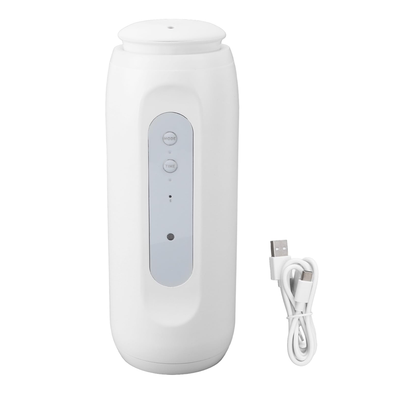 Diffusore di Aromi Diffusore di Nebbia di Oli Essenziali Ricaricabile con Controllo Bluetooth per Hotel Spa Domestico 100 Ml Bianco
