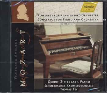 クラシック WOLFGANG AMADEUS MOZART: Piano Concertos Mozart, Wolfgang Amadeus, Thomas Fey, Zitterbart, Gerrit