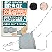 Vive Arch Support Brace (Pair) - Plantar Fasciitis Gel Strap for Men, Woman - Orthotic Compression Support Wrap Aids Foot Pain, High Arches, Flat Feet, Heel Fatigue - Insert for Under Socks and Shoes