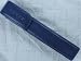 Cross Full Grain Italian Leather, Signature Perforated Detailing, Single Magnetic Flip Top Pen Pouch, Blue and Can Accommodate any Cross Pen
