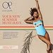 Ocean Pacific Women's Standard Juniors' Cross Back One Piece, Aqua, Large