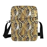 【Tragbares Design】Ausgestattet mit verstellbarem schwarzen Schultergurt, ist es flexibel, zwischen Schulter und Crossbody zu wechseln, reduziert den Druck auf die Schulter, keine Belastung für tägliches Pendeln und Kurzstreckenreisen.