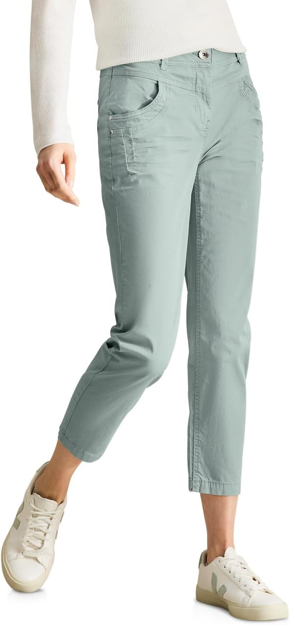 Broek in casual fit, Boulder Beige, 34W / 24L