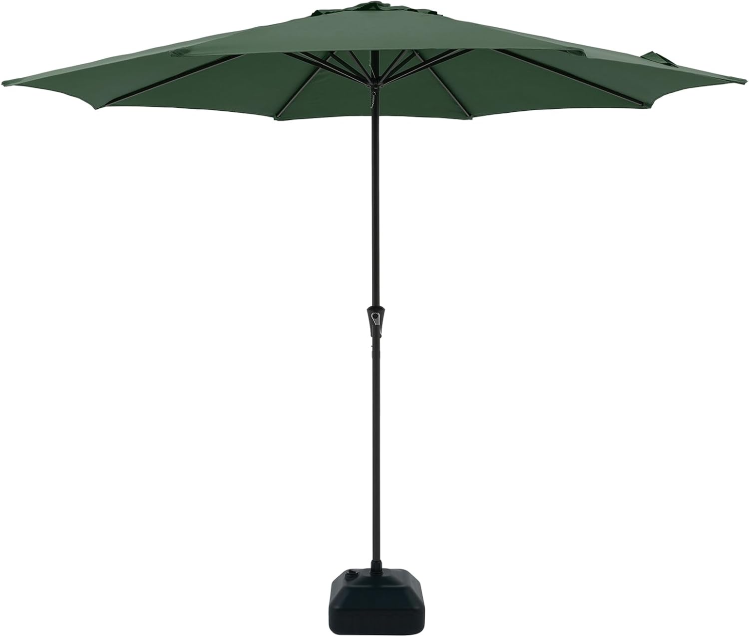 COBANA Patio Umbrella with Base Included, Outdoor Market Table Umbrella with Umbrella Stand Weights