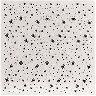 KWELLAM Merry Christmas Snowflake Snowfall Plastic Embossing Folders for Card Making Scrapbooking and Other Paper Crafts 21091067