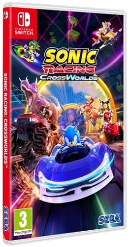 ¡Corre con los mejores en Sonic Racing CrossWorlds! Acelera hacia la victoria en solitario o en equipo, crea tu vehículo definitivo y compite contra jugadores de todo el mundo.