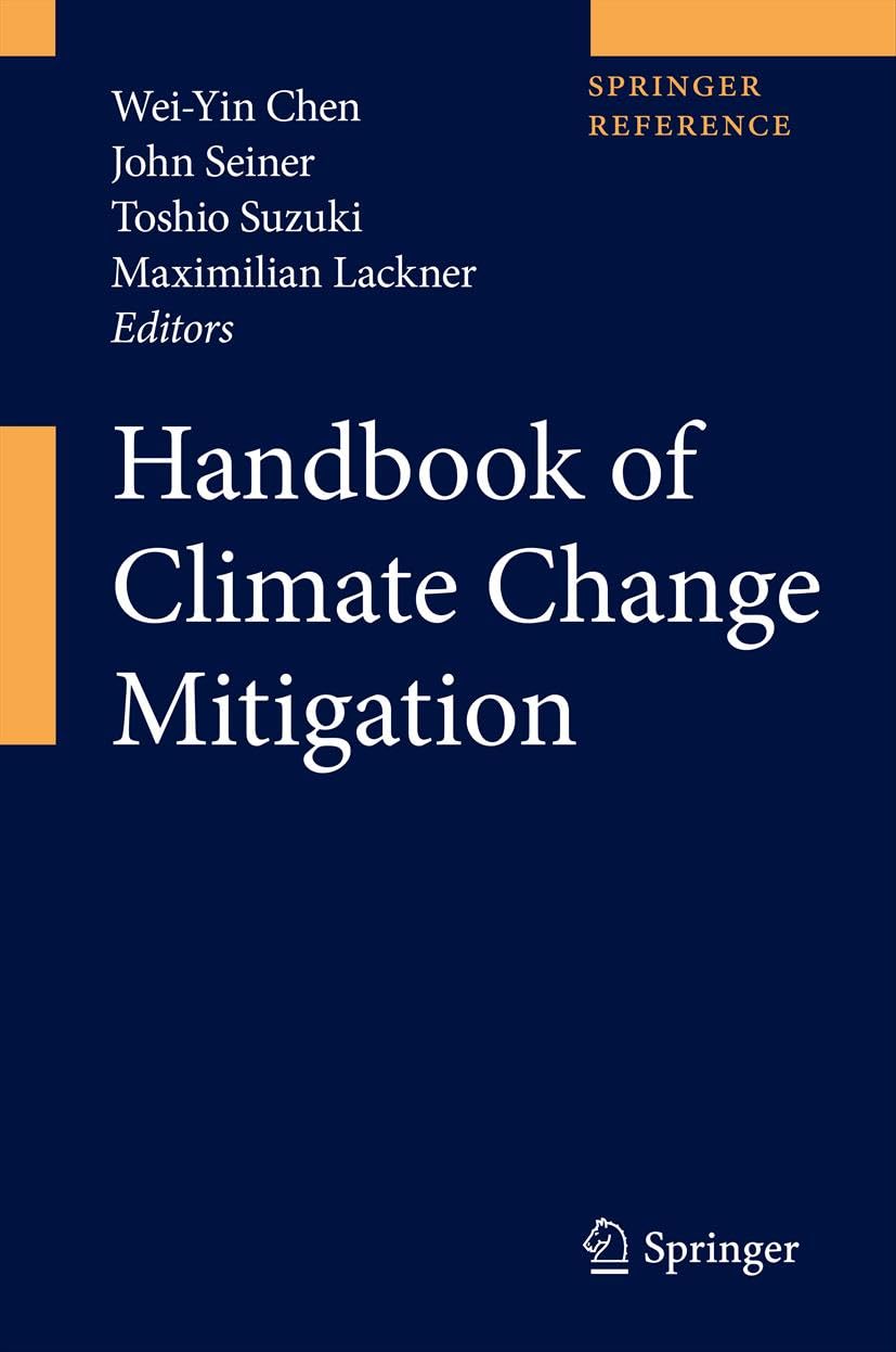 Handbook of Climate Change Mitigation      Kindle Edition
