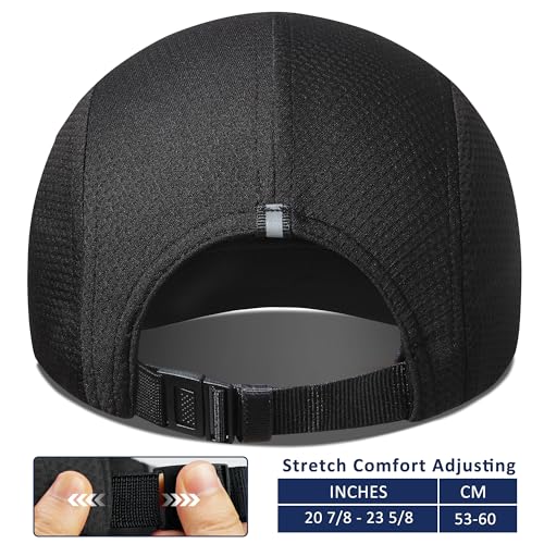 Image of GADIEMKENSD Women's Race Day Running Cap Performance Mesh Hat - Excellent Ventilation, Lightweight, Reflective Safety