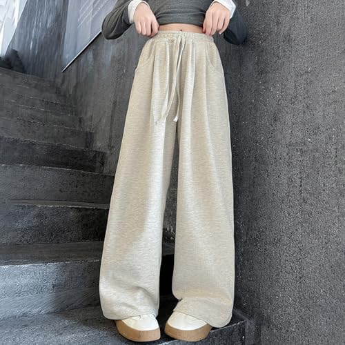 Baggy Sweatpants for Teen Girls Y2k Trendy Back to School Oversized Casual Comfort Wide Leg Loose Sweat Pants4