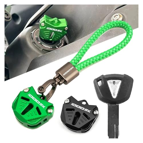 Accessoires moto clé coque Ninja 1000 SX robuste antichoc avec sangle - 2