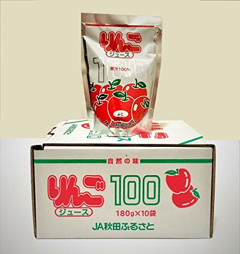 JA秋田ふるさと　りんごジュース　10パック入り