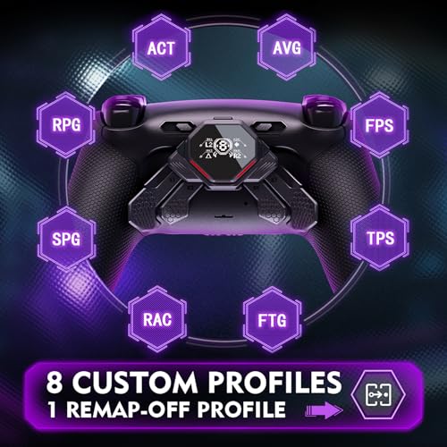Boutons programmables pour PS5 eXtremeRate SPARK resoudre le manque de palettes arriere - 7