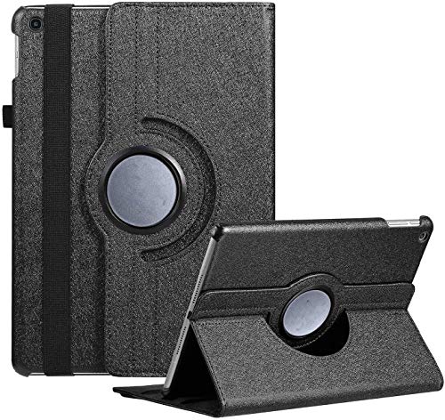 Case for Samsung Galaxy Tab A 10.1 2019, 360 Degree Rotating Stand Smart Case for Samsung Tab A 10.1 Inch Tablet [SM-T510/T515] 2019 Release (Black)