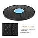 Round Balance Trainer Board Plastic Wobble Balance Board 37cm for Standing Desk Core Training Home Gym Workout