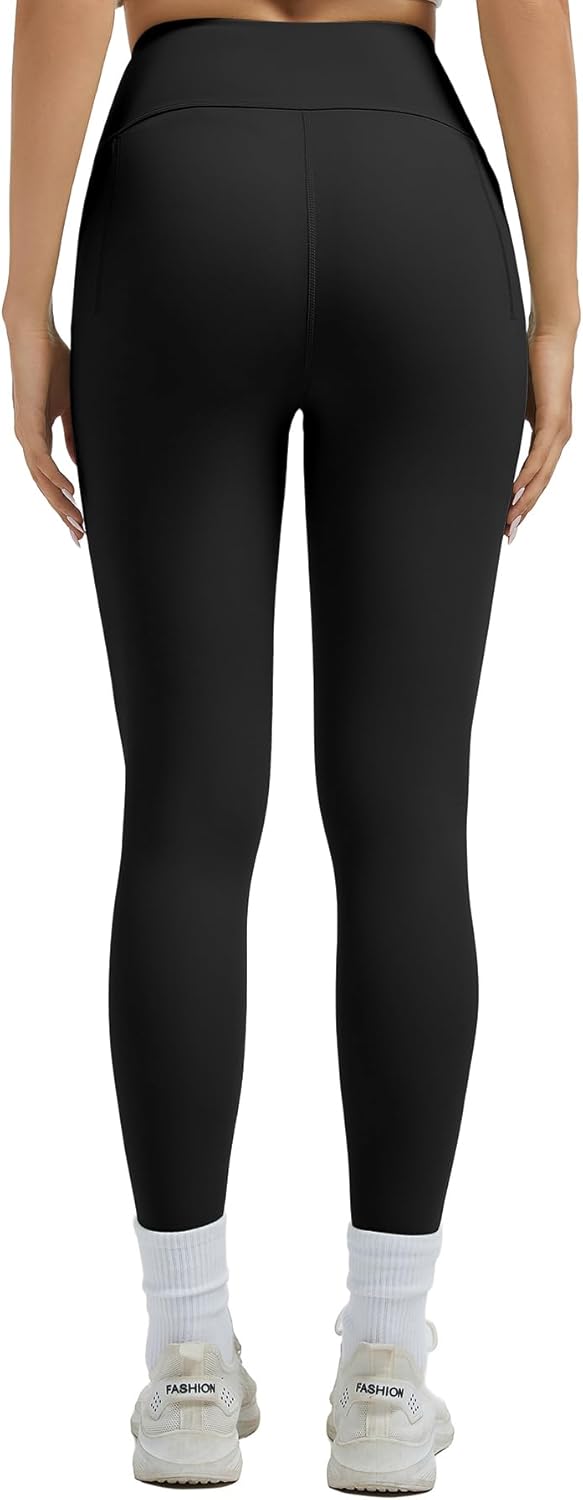 SEASUM Womens Cuttable High Waisted Workout Leggings - Buttery Soft Peachlift Gym Yoga Pants for Women - Image 4