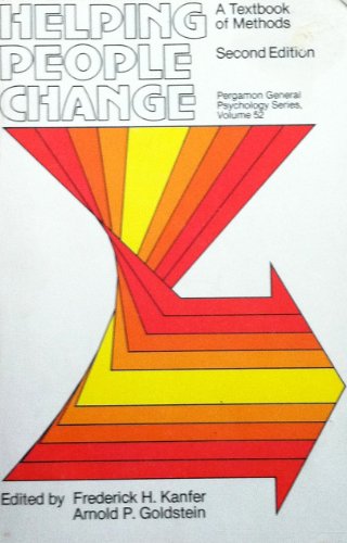 Helping people change: A textbook of methods (P... 0080250971 Book Cover